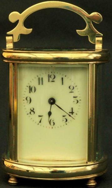 COUILLETT-FRERES-ANTIQUE-FRENCH-OVAL-8-DAY-TIMEPIECE-CARRIAGE-CLOCK-283569629761
