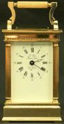 LEPEE-FRENCH-VINTAGE-8-DAY-CORINTHIAN-PILLAR-CARRIAGE-CLOCK-283569572521