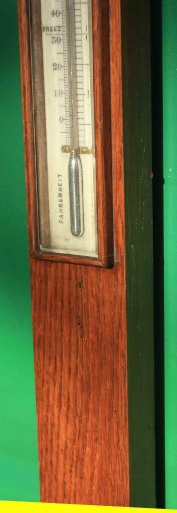 CHADBURN BROTHERS SHEFFIELD & LIVERPOOL ANTIQUE STICK BAROMETER – Clock ...