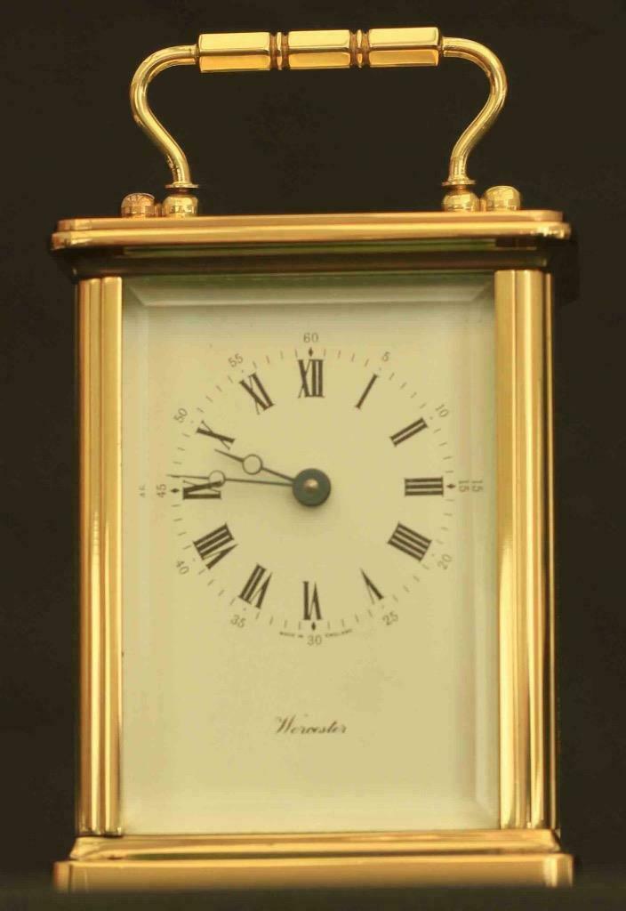 L'EPEE 8 DAY TIMEPIECE CORNICHE CARRIAGE CLOCK SIGNED WORCESTER – Clock ...