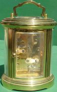 MATTHEW-NORMAN-1754A-VINTAGE-SWISS-8-DAY-OVAL-CARRIAGE-ALARM-CLOCK-283568113364-4