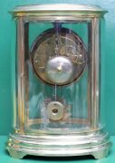 EARLY-ANTIQUE-FRENCH-OVAL-FOUR-GLASS-CLOCK-283181219336-4
