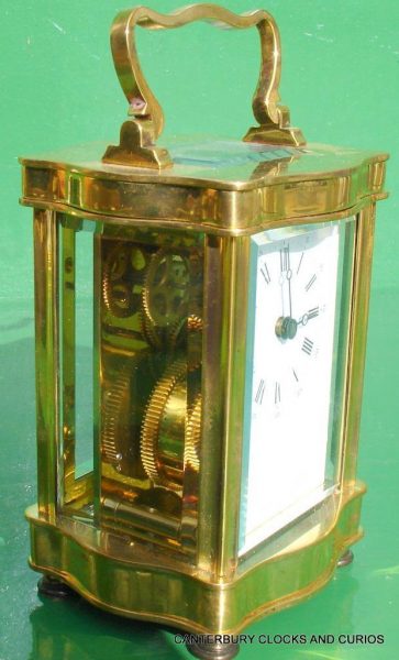 LEPEE-DOUCINE-SERPENTINE-VINTAGE-FRENCH-TIMEPIECE-8-DAY-CARRIAGE-CLOCK-SERVICED-282542777846-4