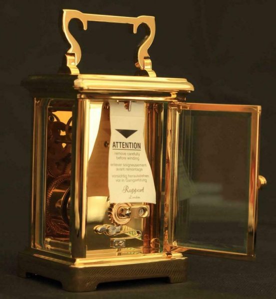 LEPEE-TIMEPIECE-8-DAY-CARRIAGE-CLOCK-SIGNED-RAPPORT-LONDON-IN-ORIGINAL-BOX-283468540277-6