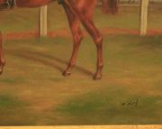 THOROUGHBRED-RACE-HORSE-OIL-ON-CANVAS-BY-GROY-283538457027-10