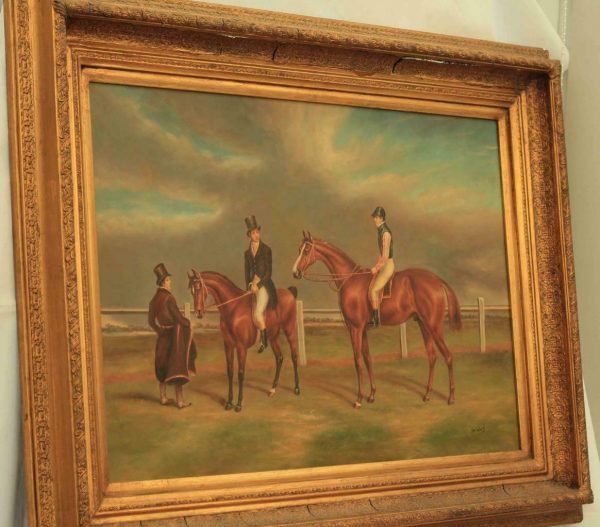 THOROUGHBRED-RACE-HORSE-OIL-ON-CANVAS-BY-GROY-283538457027-4