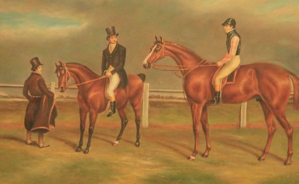 THOROUGHBRED-RACE-HORSE-OIL-ON-CANVAS-BY-GROY-283538457027-6