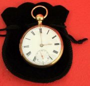 18K-GOLD-ANTIQUE-ENGLISH-QUARTER-REPEATER-L-MARKS-LIVERPOOL-GENTS-POCKET-WATCH-283538374008-11