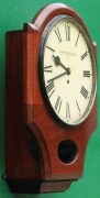 J-MCKENZIE-ANTIQUE-8-DAY-FUSEE-12-DROP-DIAL-MAHOGANY-GALLERY-CASE-WALL-CLOCK-283468465378-3